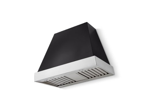 AGA - 36 inches - Externally Vented - Wall Range Hood - Matte Black