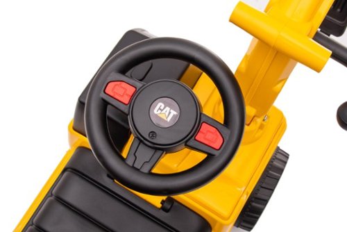Best Rideon Cars CAT Excavator Foot to Floor - Yellow HOW TO BUY