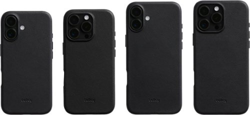 Bellroy iPhone 16 Leather Phone  Case - Black GLOBAL SHIPPING