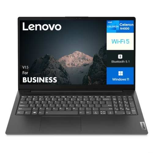 ✅️初心者OK！Windows11/Lenovo 15.6インチ ブラック Lenovo V15 Laptop 15.6 FHD (Intel Celeron N4500, 32GB DDR4, 1TB