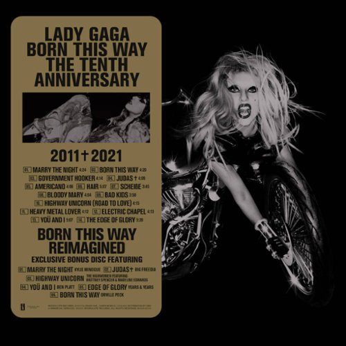 Lady Gaga - Born This Way The Tenth Anniversary - VINYL LP