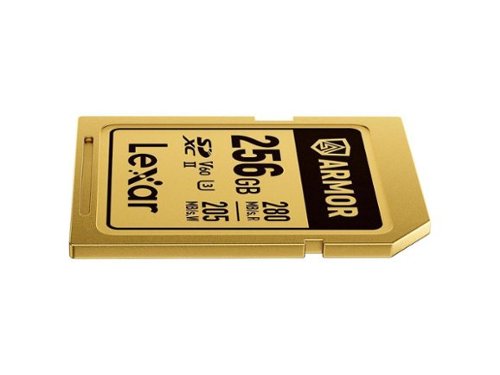 Lexar Professional ARMOR GOLD 256GB UHS II V60 SDXC Memory Card