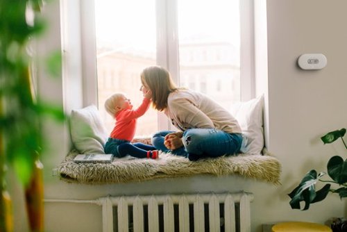 Airthings View Plus Air Quality/Radon/Carbon Dioxide/Temperature/Humidity with Alexa and Google Assistant - Matte White SHOP ONLINE