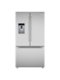 Bosch - 500 Series 26 Cu. Ft. 3-Door French Door Smart Refrigerator with External Water and Ice - Stainless Steel-Front_Standard