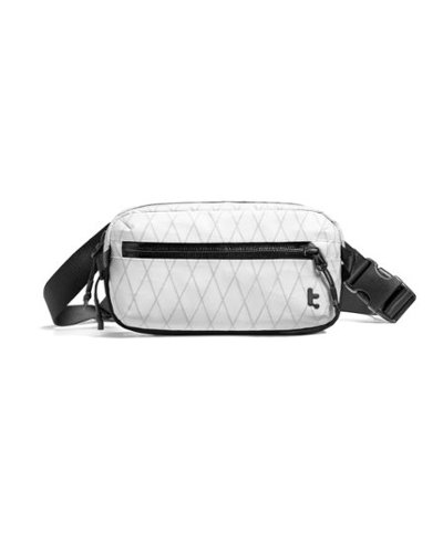 tomtoc - Aviator-T35 1.5L X-Pac Sling Bag with RFID Blocking, Minimalist Crossbody Bag Chest Shoulder Pack for Travel, Everyday - White-Front_Standard 