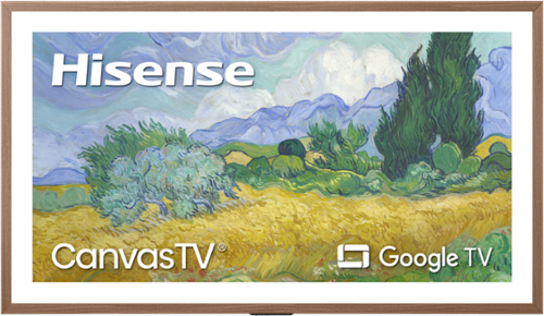  Hisense - 50" Class S7 Canvas Series Smart Google TV 4K QLED Smart Google TV with Hi-Matte Display and UltraSlim Wall Mount (2026)