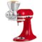 All Metal Grain Mill Attachment for KitchenAid Stand Mixers - Silver-Front_Standard