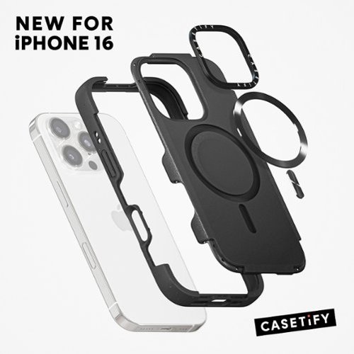 CASETiFY Force Case with MagSafe for Apple iPhone 16 Pro Max - Black GLOBAL SHIPPING