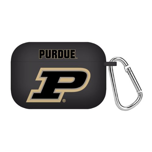 Affinity Bands - Purdue Boilermakers AirPods Pro Silicone Case Cover - Black-Front_Standard 
