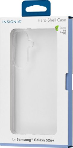 Insignia™ Hard-Shell Case for Samsung Galaxy S26+ - Clear SHOP ONLINE