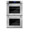 ZLINE - 30" Professional Double Wall Oven with Self Clean and True Convection - Stainless Steel-Front_Standard