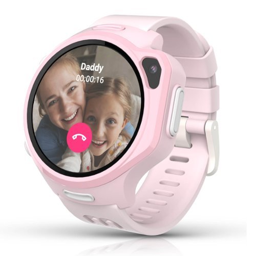 myFirst - Fone R2 - Kids Smartwatch Phone, GPS Tracking, Video & Voice Call (North America Version) - Macaron Pink - (2024)-Front_Standard 
