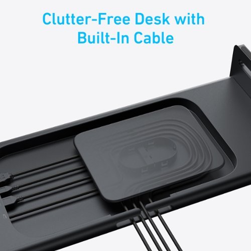Anker USB-C Hub (10-in-1, Monitor Stand） Anker USB C Hub (10 in 1, Monitor Stand) Dark Gray A83760Z1 - Best Buy