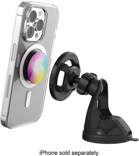 Scosche MagSafe / Popsocket Compatible Window / Dash Mount for Mobile Phones - Black WORLDWIDE DELIVERY