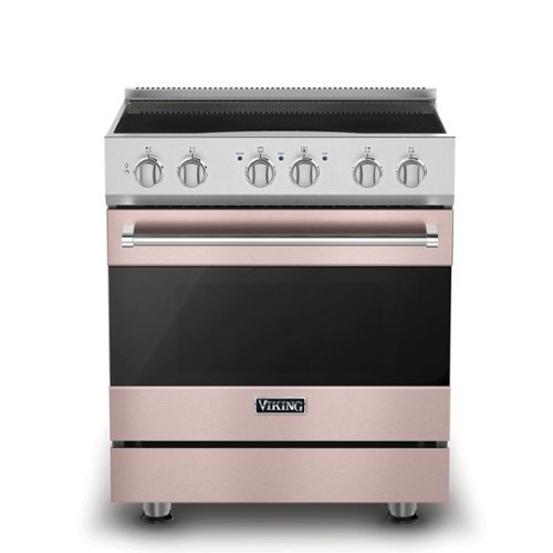 Viking - 3-Series Induction Self-Clean Range - Blush