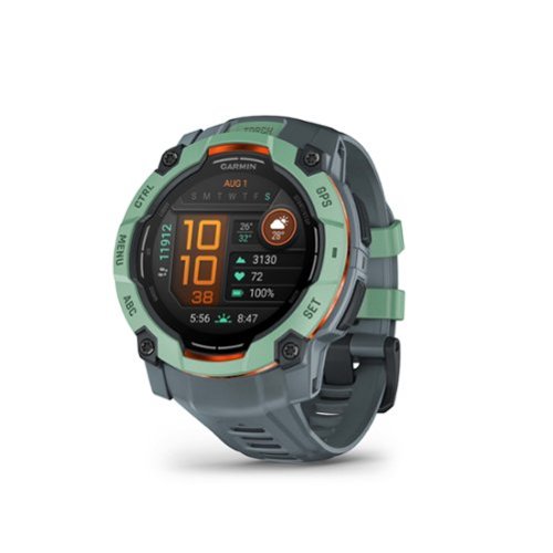 Garmin - Instinct  3 GPS Smartwatch 50 mm AMOLED - Neotropic with Twilight Band