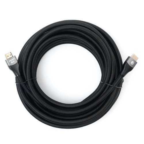 RadioShack - HDMI 2.1 Ultra High Speed Cable 8K60Hz - 32 Feet - Black-Front_Standard 