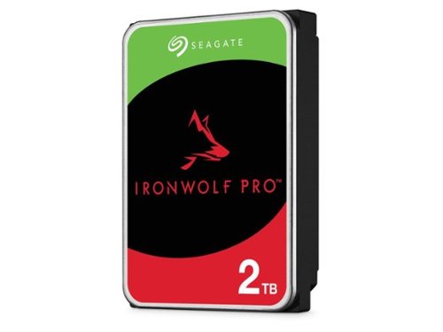 Seagate IronWolf Pro 2TB NAS Internal Hard Drive with Rescue Data