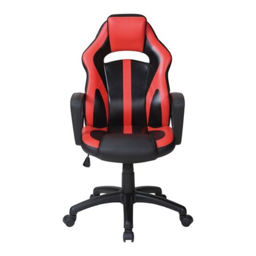 OSP Home Furnishings - Influx Gaming Chair - Red-Front_Standard 