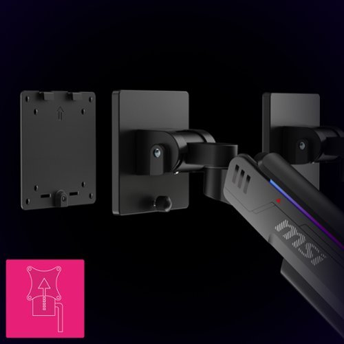 MSI MT201R V2 Single Monitor Arm – Adjustable Gas Spring Desk