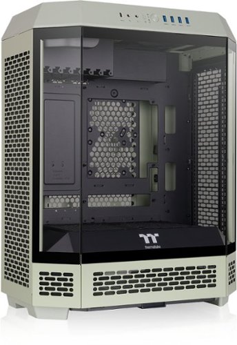 Thermaltake - Tower 600 Mid Tower ATX PC Case - Matcha Green
