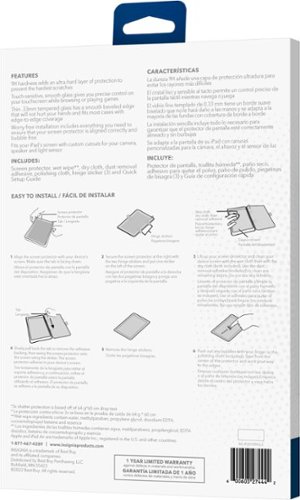 Insignia™ HD Glass Screen Protector for Apple iPad Air 10.9 (4th/5th Generation) and iPad Pro 11 (1st/2nd/3rd/4th Generation) - Clear BUY IN AUSTRALIA