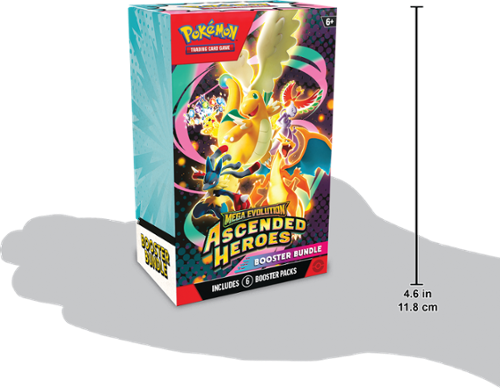 Pokémon Trading Card Game: Mega Evolution Ascended Heroes Booster
