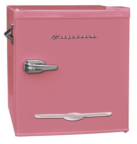 Frigidaire - Retro 1.6 Cu. Ft. Mini Fridge - Pink-Front_Standard 