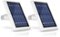 Wasserstein - Mountable Solar Panels for Arlo Essential and Essential XL Spotlight Security Cameras (2-Pack) - White-Front_Standard