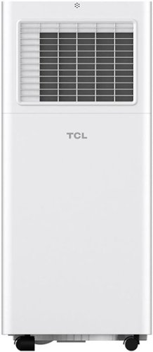 TCL - 250 Sq. Ft. 6,000 BTU Smart Portable Air Conditioner 3-in-1 with AC, Fan & Dehumidifier - White