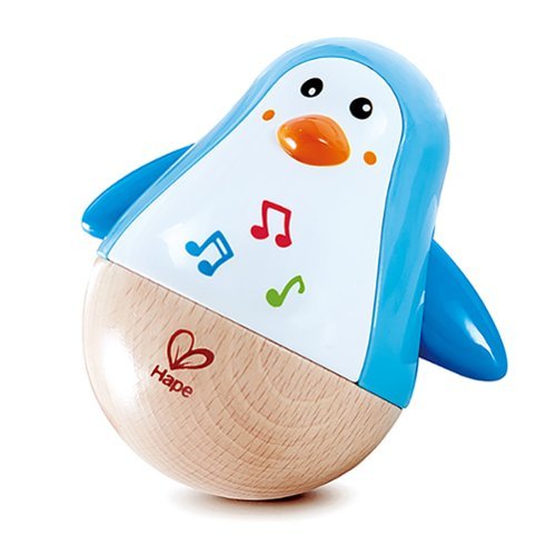 Hape - Hape: Penguin Musical Wobbler W/ Tinkling Sounds & Moving Arms As It Waddles