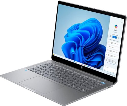 HP OmniBook Ultra - Copilot+ PC - 14 2.2K Touch-Screen Laptop - AMD Ryzen AI 9 HX 375 - 32GB Memory - 2TB SSD - Meteor Silver BUY ONLINE