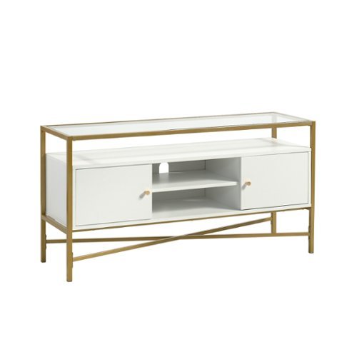 Sauder - Harper Heights Tv Stand - White-Front_Standard 