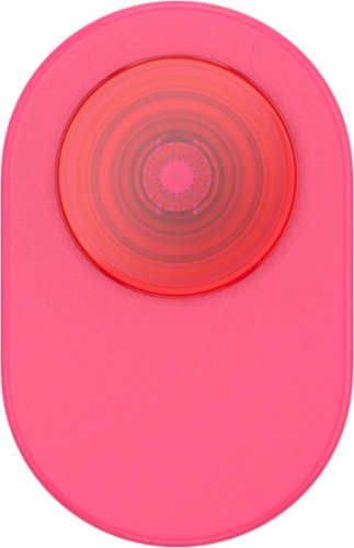 PopSockets MagSafe Pill-shape PopGrip Cell Phone Grip & Stand - Neon Pink GLOBAL SHIPPING