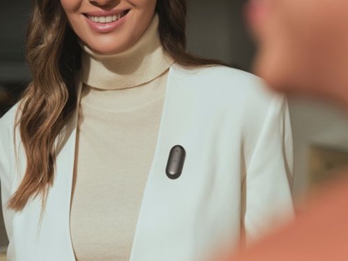 PLAUD NotePin S Smart AI Voice/Audio Recorder with 64 GB Internal Memory and Digital Operation - Black BUY IN MIDDLE EAST