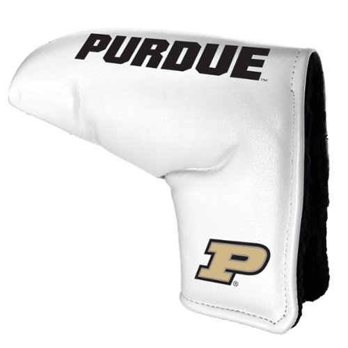 Team Golf - Purdue Boilermakers Tour Blade Putter Cover - White-Front_Standard 