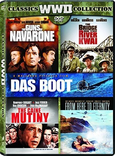  The Bridge on the River Kwai/The Caine Mutiny/The Guns of Navarone/From Here to Eternity [DVD]