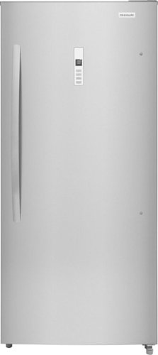 Frigidaire - 21 Cu. Ft. Garage Ready Upright Freezer - Fingerprint-Resistant Stainless Steel Look