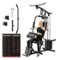 Syedee - Home Gym System, Home Gym Station with 100LBS Weight Stack,Workout Machine for Full Body Strength Training - Black-Front_Standard