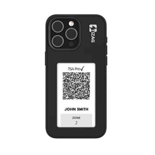 Tizag Digital Canvas Case for iPhone 15 Pro Max - Black WORLDWIDE DELIVERY