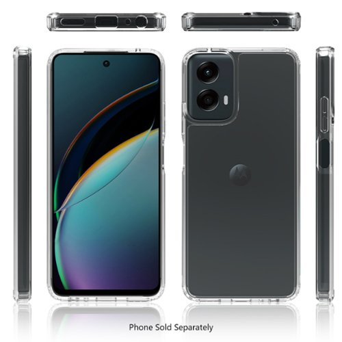 SaharaCase Venture Series Hard Shell Case for Motorola G 5G (2024) - Clear HOW TO BUY