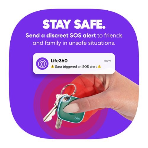 Tile by Life360 Life360 Tile Starter Pack - Bluetooth Trackers & Item Locators. iOS & Android Compatible. 2-Pack (Mate/Slim) - Black HOW TO BUY