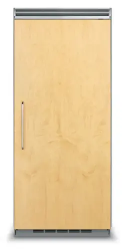 Front. Viking - 5 Series Quiet Cool 22.8 Cu. Ft. Built-in All Refrigerator - Custom panel.