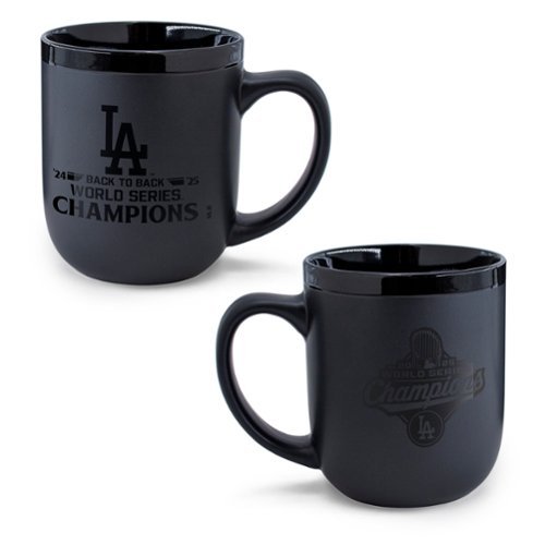 WinCraft Los Angeles Dodgers Back To Back World Series Champions 17oz.  Ceramic Coffee Mug Multicolor 203579432 - Best Buy