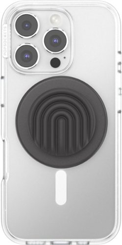 PopSockets MagSafe PopGrip Universal Magnetic Grip & Stand with Adapter Ring for Cell Phones - Curves Slate WORLDWIDE DELIVERY
