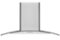 Hauslane - 30 inches - Convertible - Wall Range Hood - Silver-Front_Standard