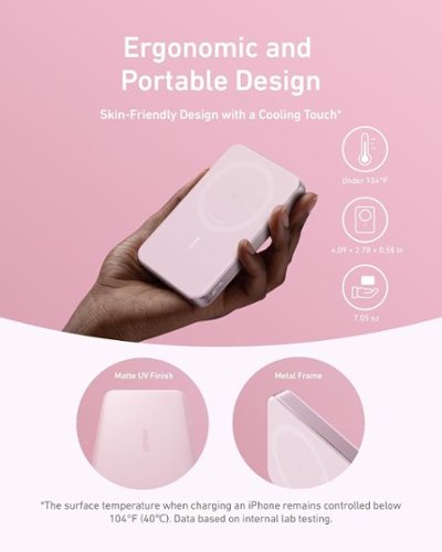 Anker MagGo Power Bank, Ultra Slim 10,000mAh Magnetic Battery Pack