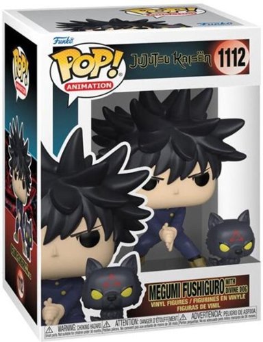 Funko POP! & Buddy: Jujutsu Kaisen S1 Megumi with Dog Collectibles
