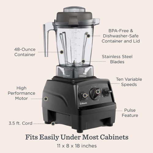 Vitamix Explorian E310 Blender Black 64068 - Best Buy