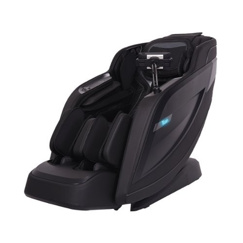 Osaki - Titan - 8500 Max 4D Zero Gravity Massage Chair with Dual Rail System - Black-Front_Standard 